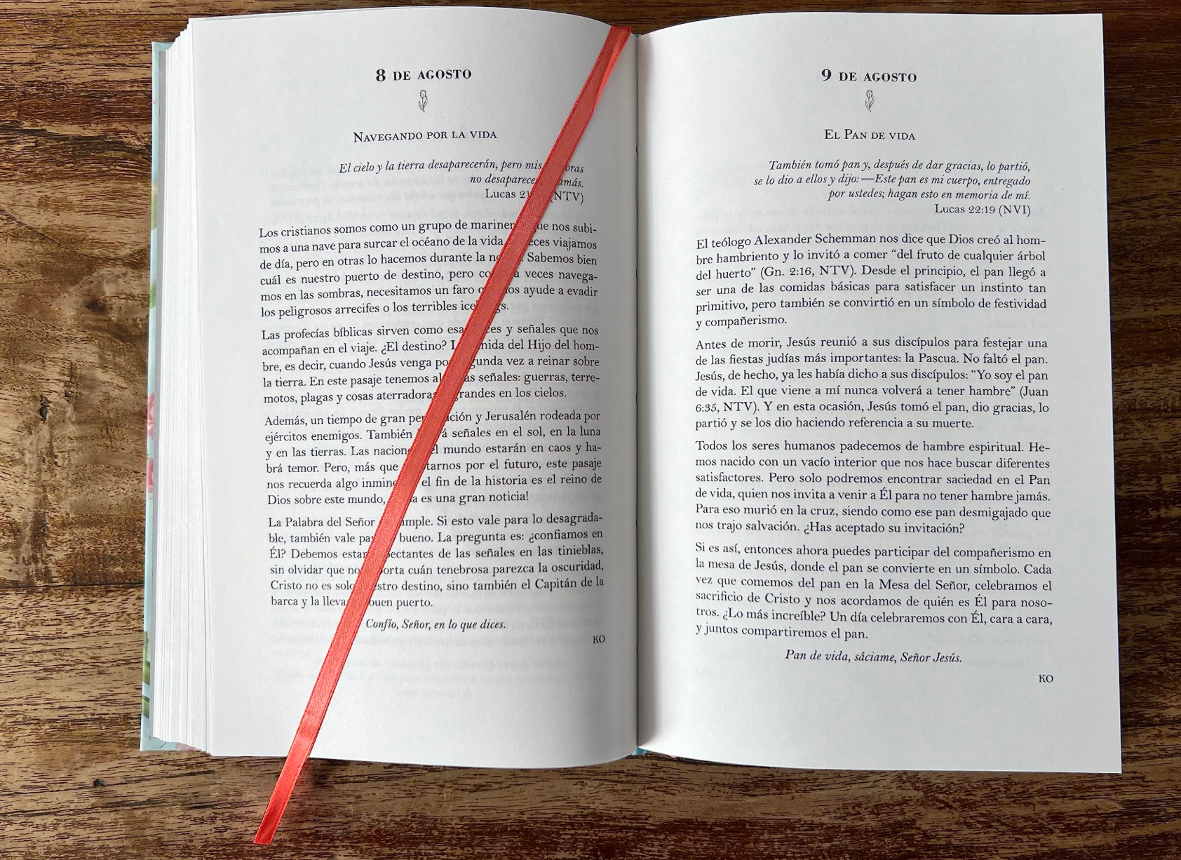Libro Un año con Dios en el Nuevo Testamento