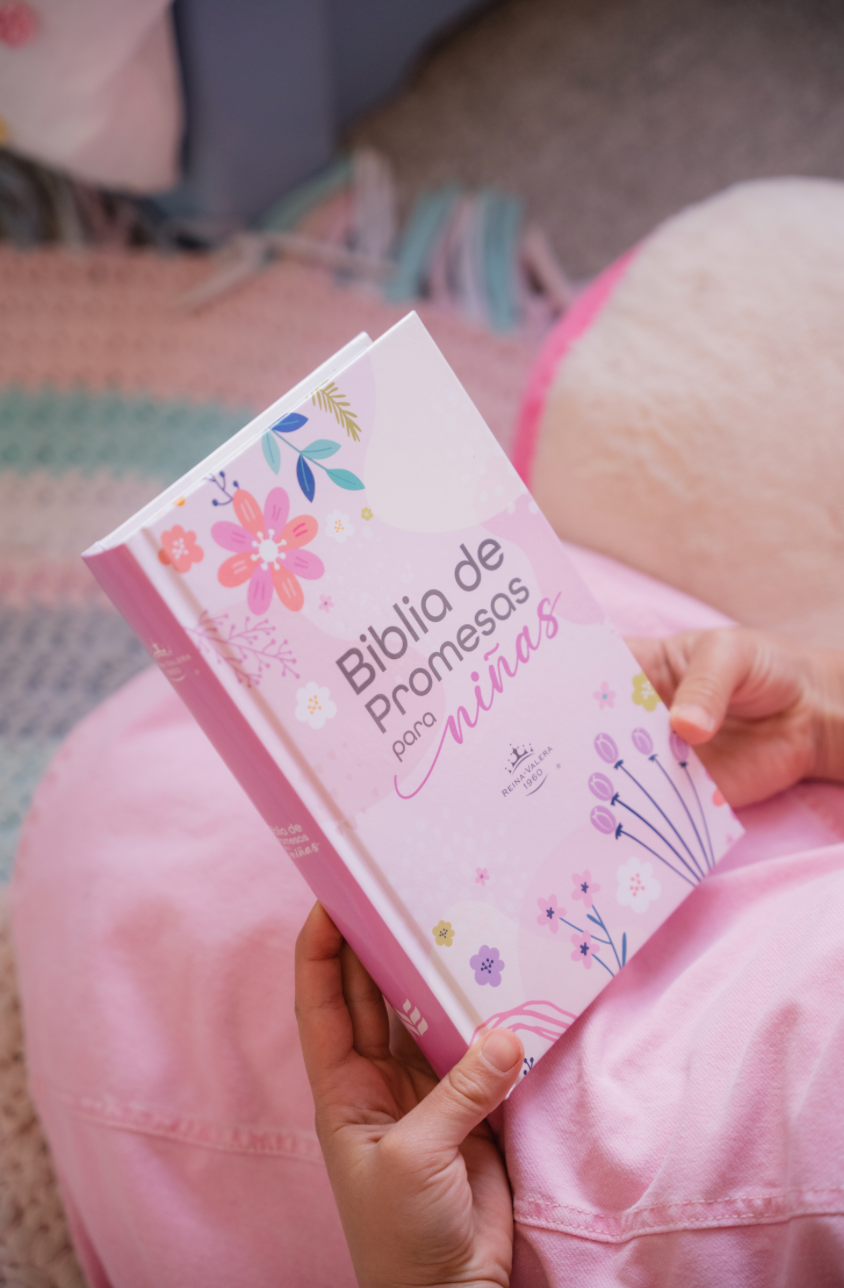Biblia De Promesas Para Niñas/ Rosa/ Tapa Dura/ RVR1960
