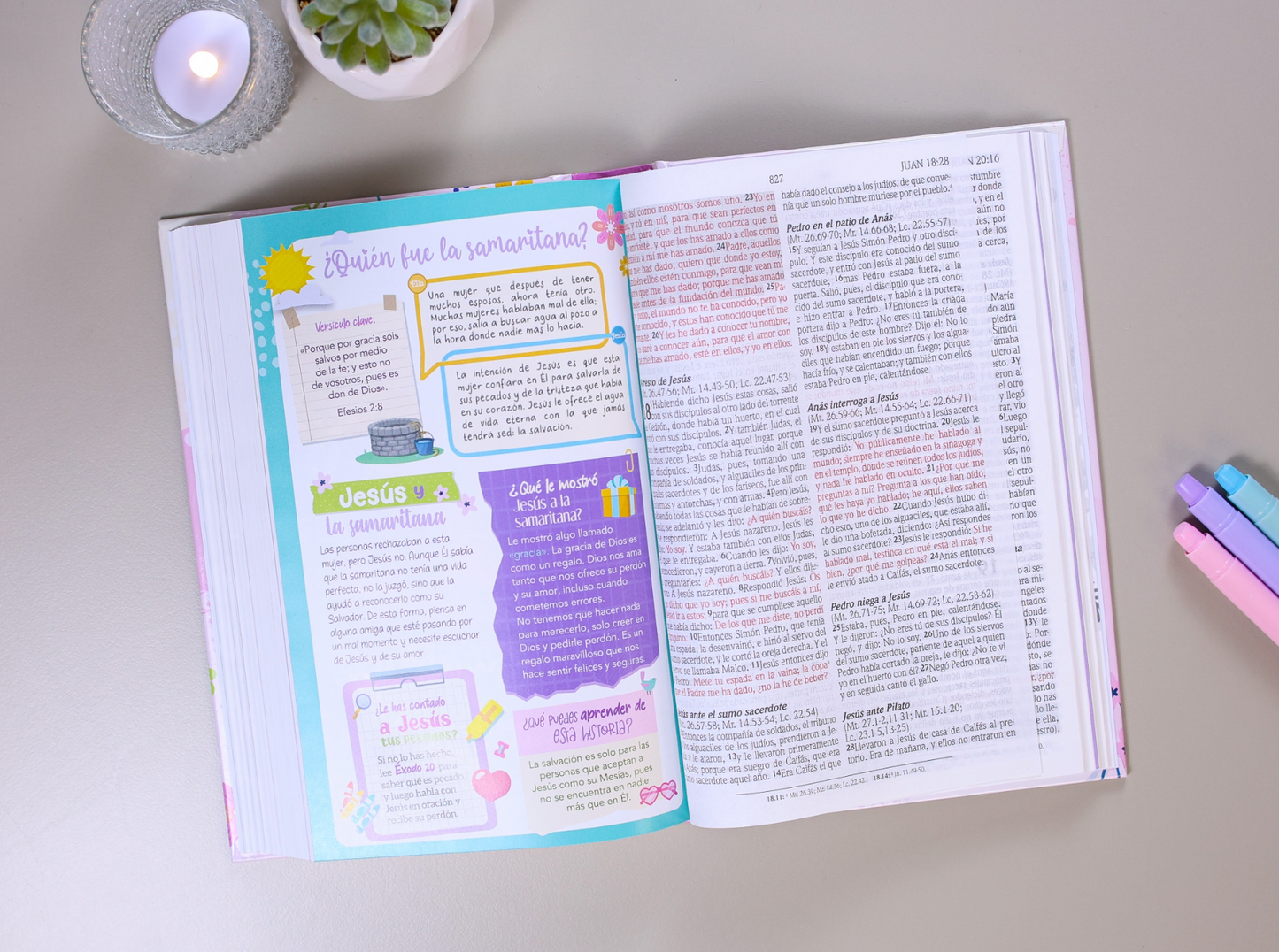 Biblia De Promesas Para Niñas/ Rosa/ Tapa Dura/ RVR1960