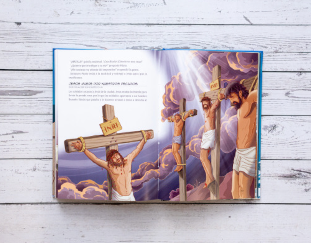 Biblia Junior Ilustrada y narrada para jóvenes lectores