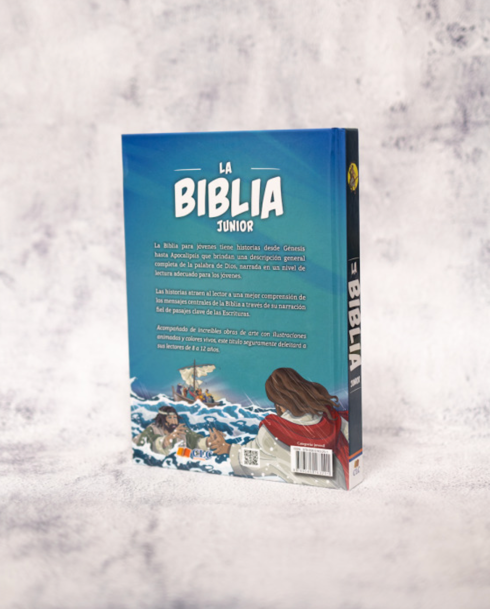 Biblia Junior Ilustrada y narrada para jóvenes lectores