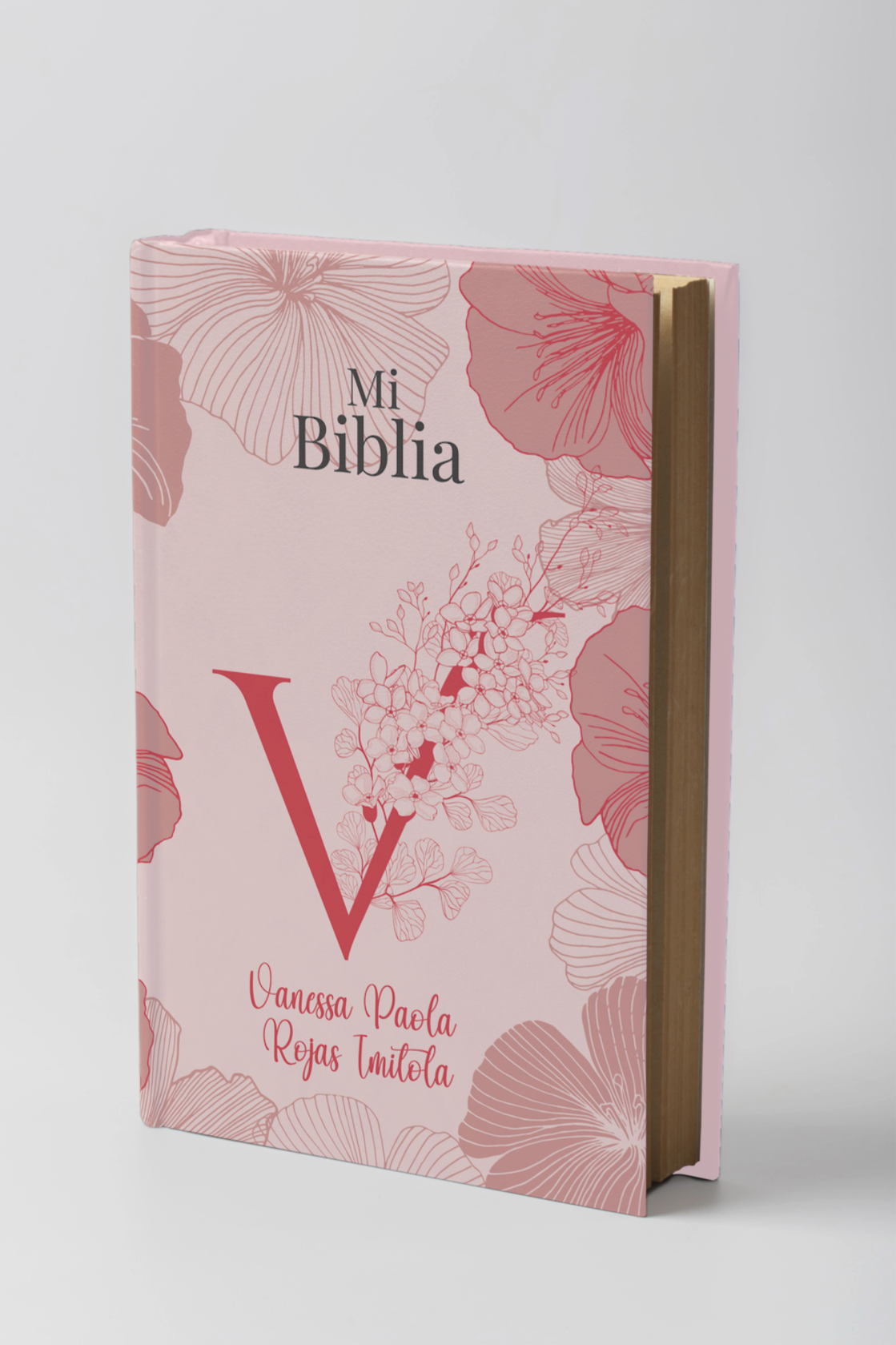 Biblia - Pink letra