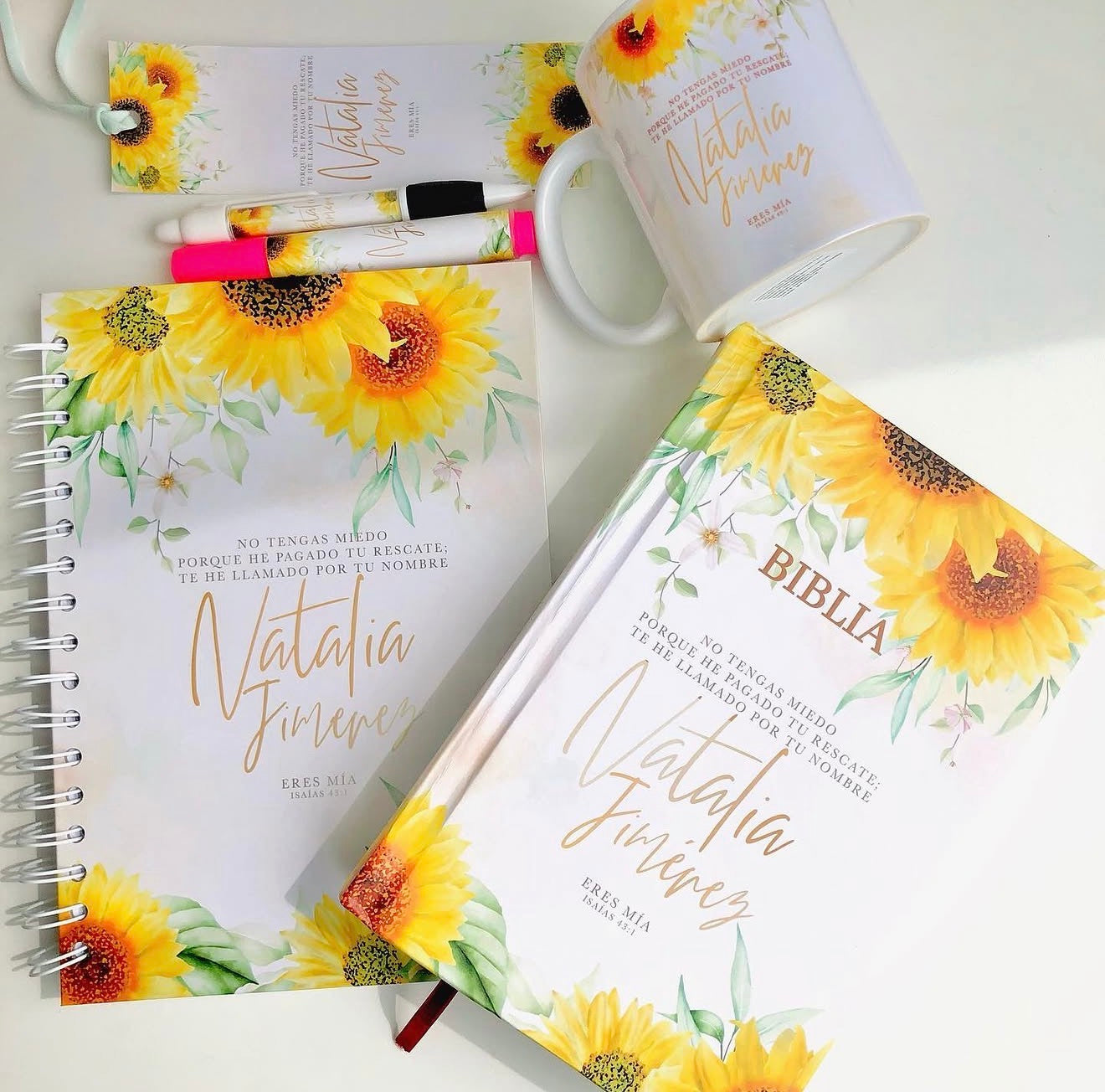 Kit x6 - Girasoles