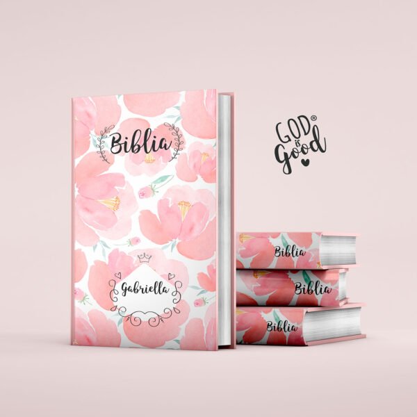 Biblia Pink Queen Personalizada