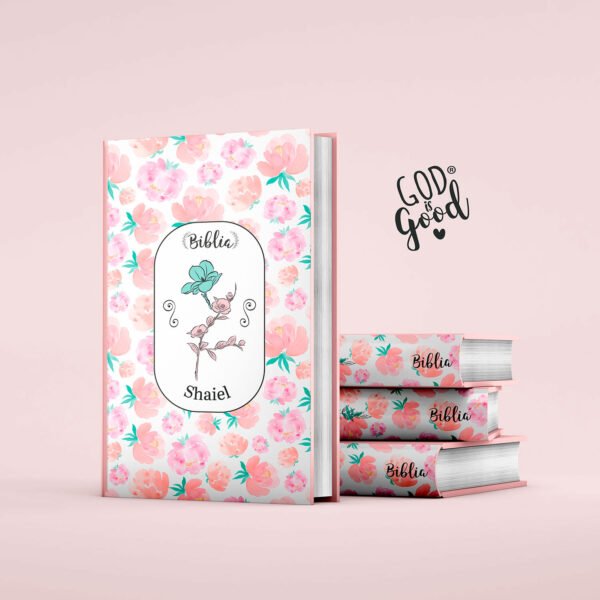 Biblia Pink Personalizada